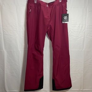 NWT!! Dare 2b Insulated Women's Waterproof Ski Overall Pants Size 12